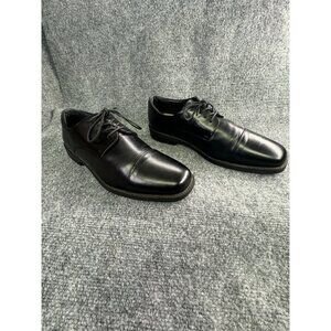 Croft & Barrow Shoes Men's 10 W Black Dress Shoes With Ortholite Eco Insoles
